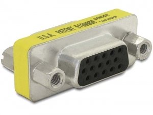 Delock Adapter VGA(h) a VGA(h)