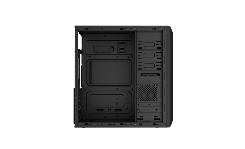 Coolbox PC Case ATX F750 USB 3.0 Without Fte Black COO-PCF750-0