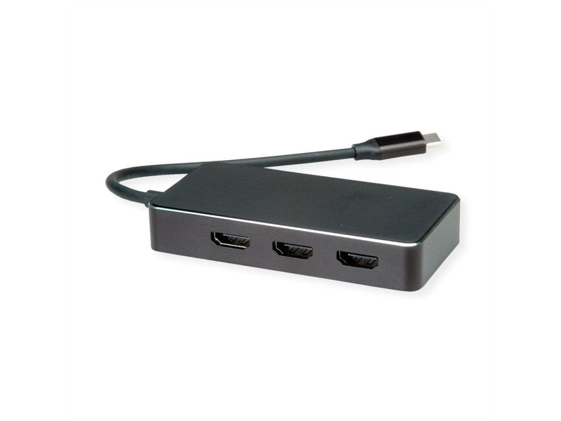 Value Multi-display Adapter USB Type-c - 3x Hdmi, Multi-stream 4K