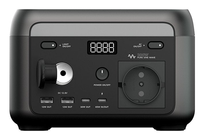 Xtorm Generator Electrico 200W 4000MAH Black 102.4WH/ Output 200W/ USB-C 30W/ Charging Fast 65W/ Charger Car 1