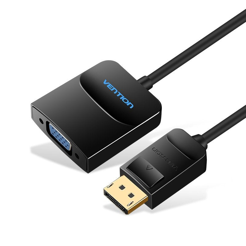 Vention Cable Converter Hbfbb DisplayPort Male VGA Female 15CM Black