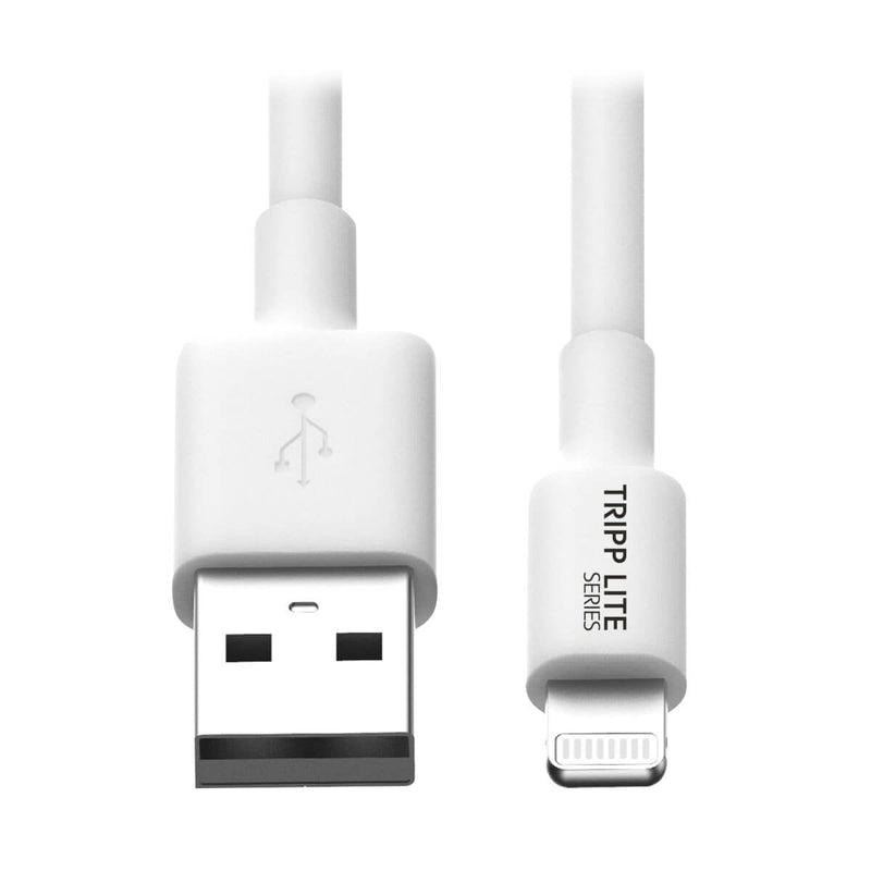 Tripp Lite M100-006-Wh Cable Sincronización And Charging USB a Lightning, Certificado Mfi - White M/M, USB 2.0