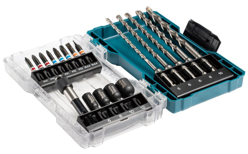 Makita E-07026 - Set Of Drill Bits And Drill Bits (18 Pieces E-07026