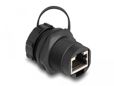 Delock 87246 Acoplador RJ45 CAT.6A With Cover Sellado IP67 Resistant Polvo And Water — image 1
