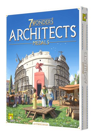 Set Of Desk 7 Wonders Architects Medals — image 1