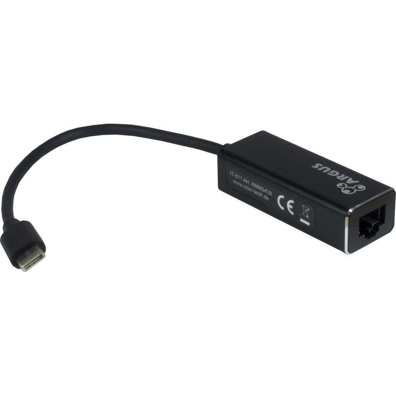 Inter-tech Argus IT-811 USB-C RJ-45 Black