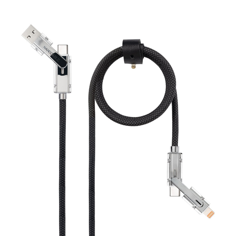 USB Cable -c+usb-a/M - Lightning+usb-c/M 2.0 27W 2M