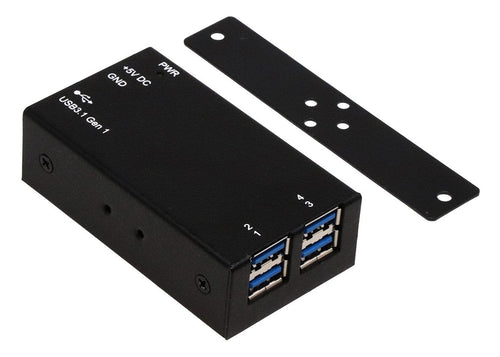 USB 3.2 GEN1 HUB4-PORT Extern Kleinster Hub 8X2 5X4CM Inkl.cable — image 1