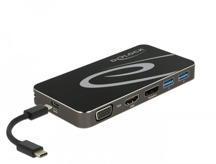 Delock USB Type-c™ 3.2 Dockingstation 4K HDMI + DP