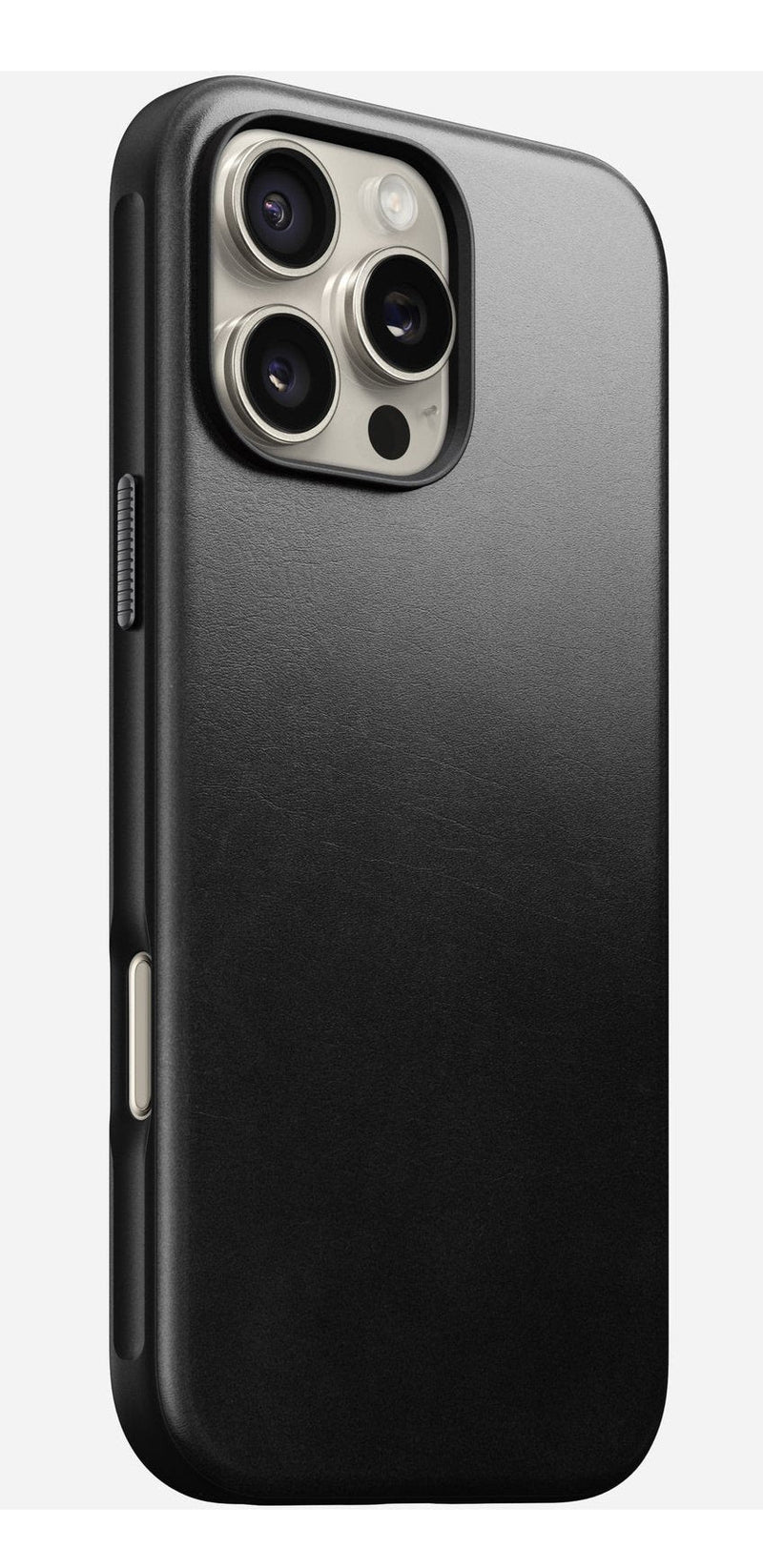 Nomad Modern Leather Case Iphone 16 Pro Max. Black Horween