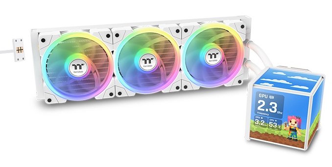 Thermaltake Refrigerador Liquido CPU Minecube 360 Ultra ARGB White CL-W482-PL12SW-A