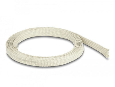 Delock Manguito Trenzado Fabricado With Fibras Nomex 2 Mx 15MM White — image 1