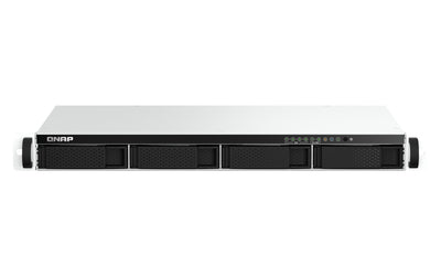 QNAP TS-464EU NAS Bastidor (1U) Ethernet Black N5095 — image 1