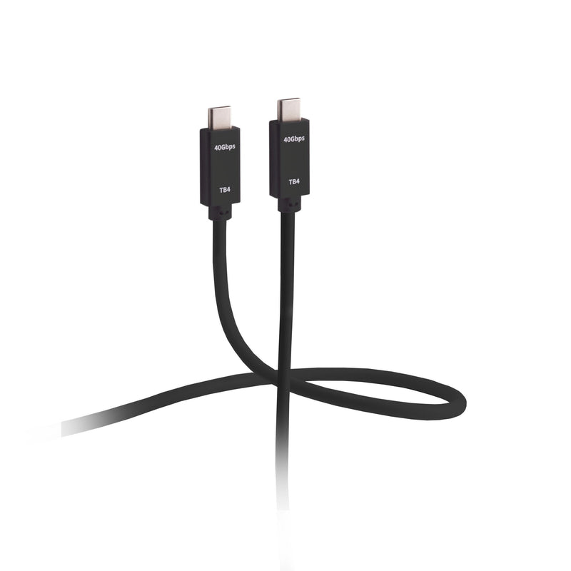 S-conn FL31-77005 USB Cable -c Thunderbolt 0,25M 40 Gbit/S Black