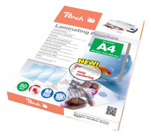 Peach PP580-02 Plastificador 100 Pieces 216X303MM