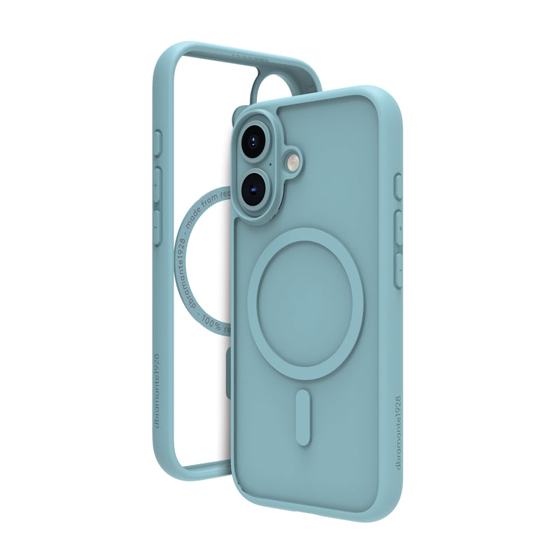 DBRAMANTE1928 Grenen Housing Rear Phone Mobile Phone Compatibilidad With Magsafe Plastic Green Apple Iphone 16