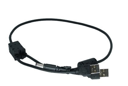 Silex E1414 USB Cable 0,5M 2 X USB a Black