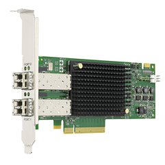 Broadcom LPE32000 Serie Emulex G6 Network Card Fiber Channel Adapter Dual-port Sfp + 28 Gbit Lp LPE32002 — image 1
