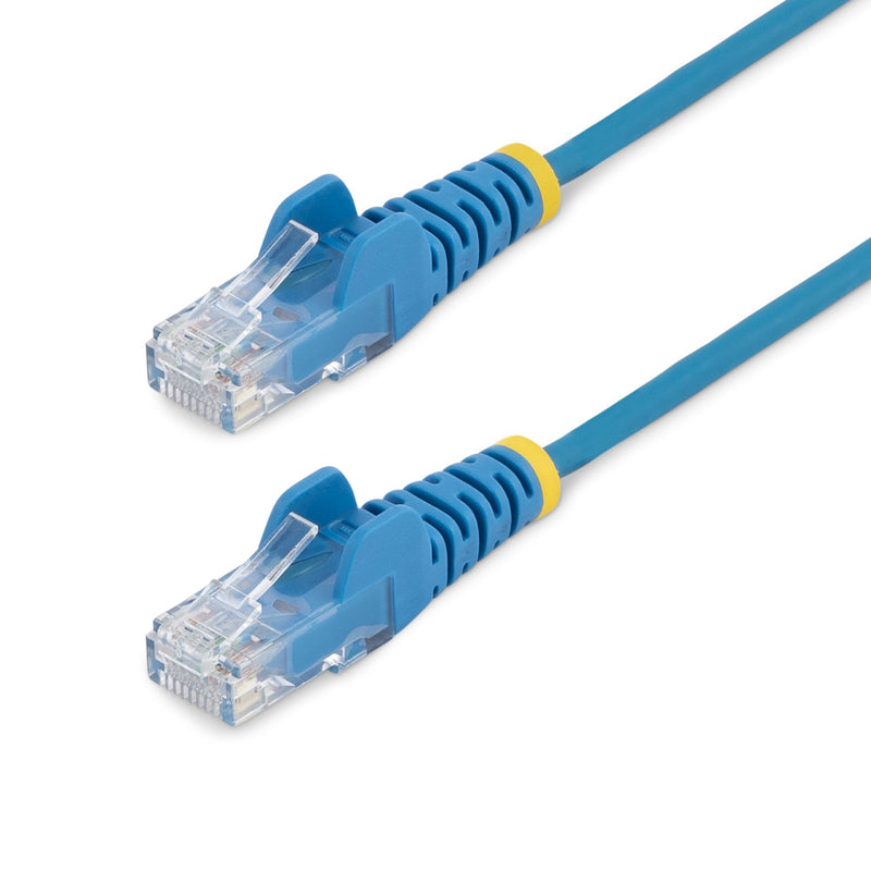 StarTech.com Cable 3M Network Ethernet CAT.6 Slim Without Enganches Network Cable Snagless Blue Cable Intercon