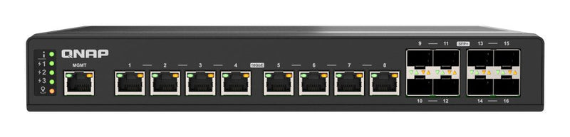 QNAP QSW-IM3216-8S8T Switch Gestionado 10G Ethernet (100/1000/10000) Black