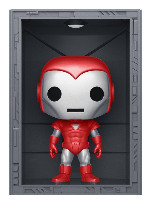 Figura Pop Deluxe Marvel Hall De Armor Iron Man Modelo 8 Exclusive