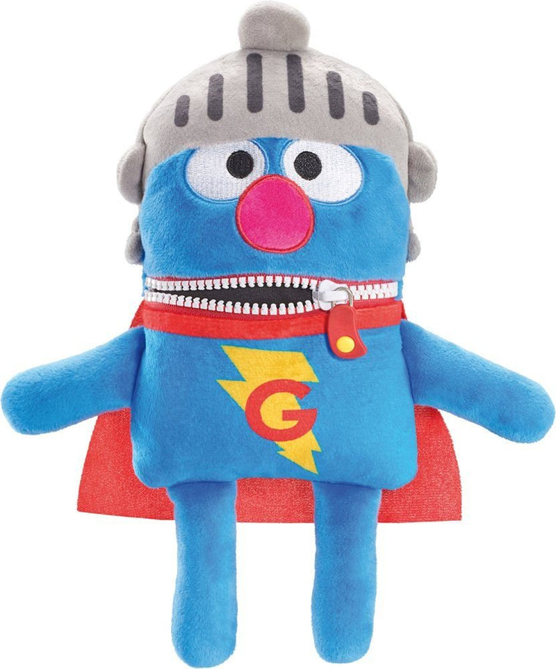 Schmidt Spiele Barrio Sésamo: Worry Eater Super-grobi, Plush Toy 34CM 42557