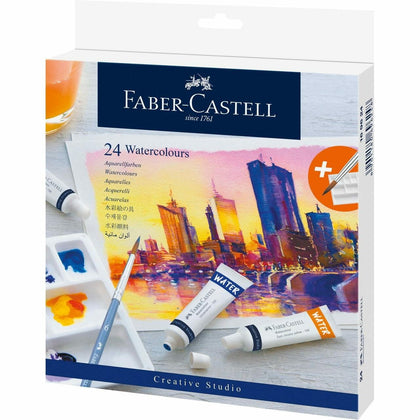 Faber-castell Aquarellfarbe 24ER Case Cartón