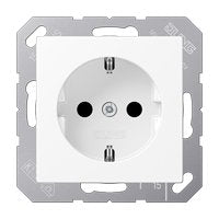 Jung A1520BFWWM Schuko® Socket Power