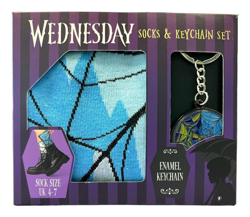Wednesday - Socken & Keyring Set