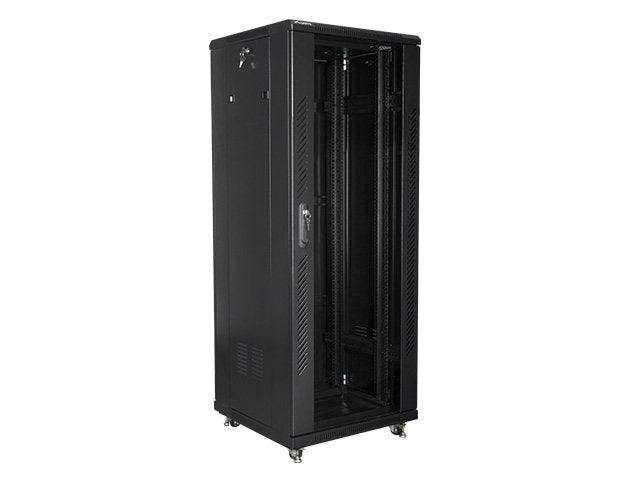 Lanberg Cabinet Rack FF01-6632-12B Black 19'/48.26CM 32U IP20 600X600X1610MM Up To 800KG Charging Accesorios A