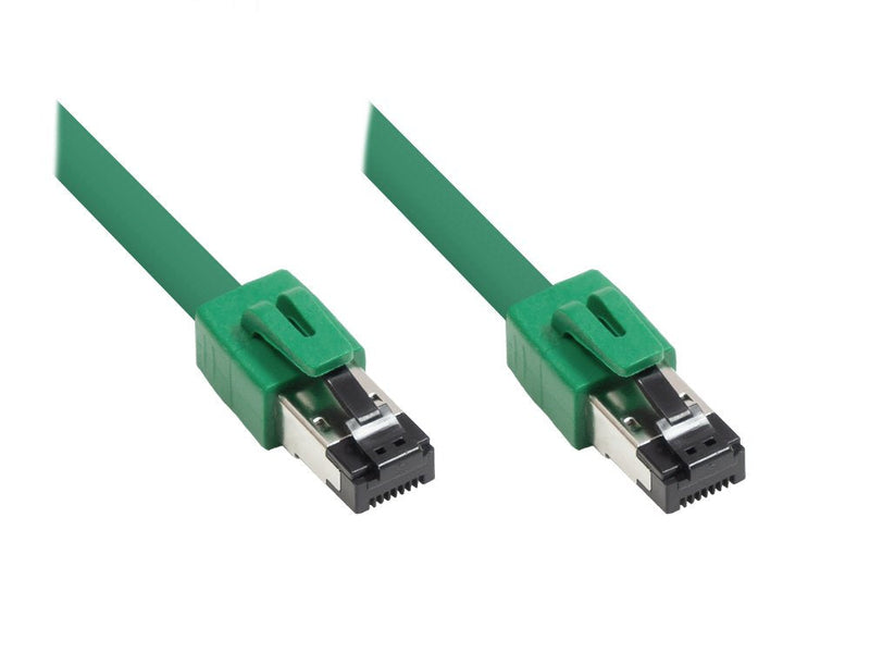 Good Connections Rns® Network Cable CAT.8.1, S FTP, Pimf, Halogenfrei (lszh), 2000MHZ, 40GBIT S, Green 5M, ®