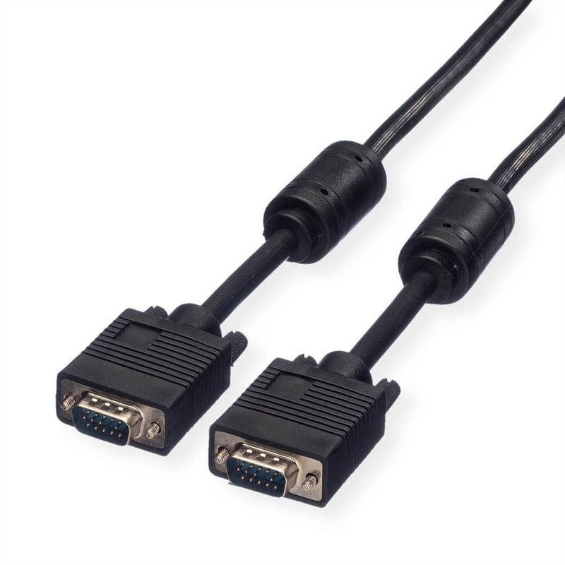 Roline VGA-cable HD15 St - St With Ferritkern 6M