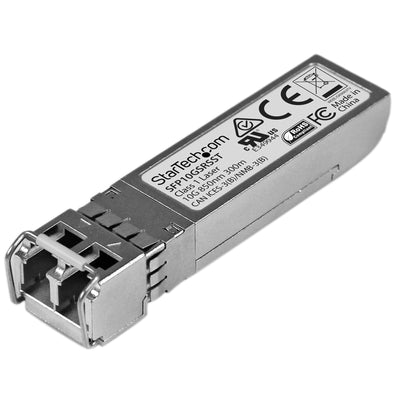 StarTech.com Transceptor Fibre Sfp + 10GB 10GBASE-SR Compatible Cisco SFP-10G-SR-S Mini Gbic Multimode Lc 300M — image 1