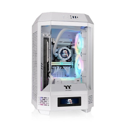 Thermaltake PC Case The Tower 250 White Glass Tempered CA-1Z9-00S6WN-00 — image 1