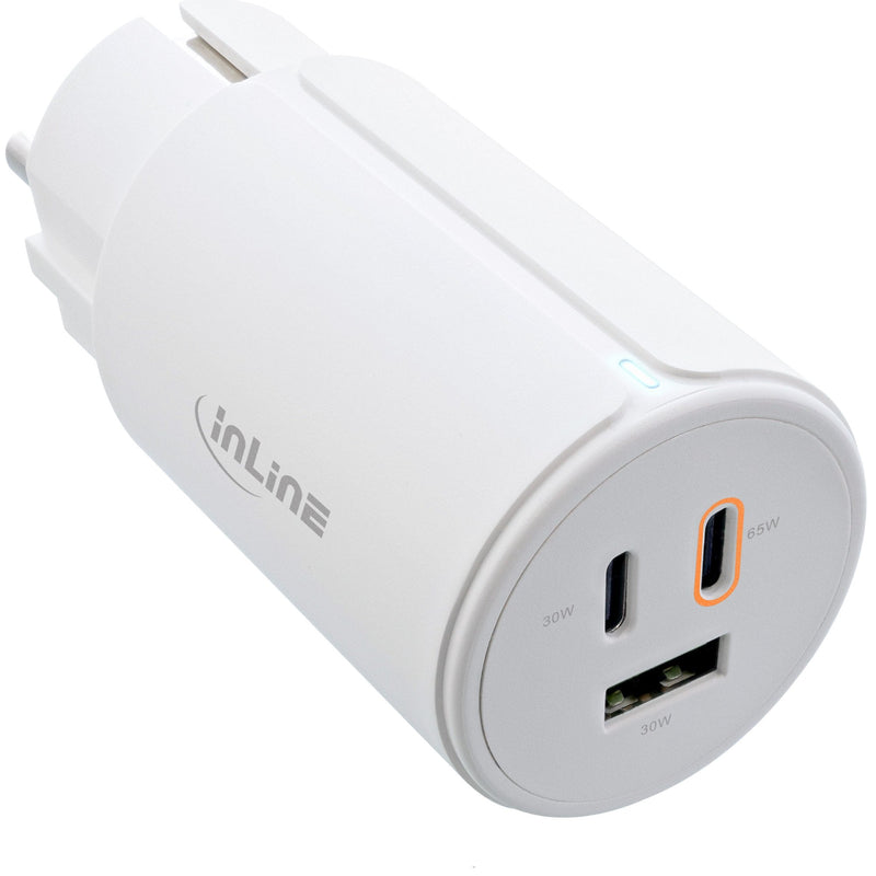 Inline 31506G Cargador Dispositivo Mobile Phone Universal Blanco Power Alterna Charging Fast Interior