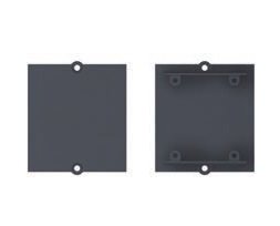 Bachmann 917.010 Cover Security Plug Black 1 Pieces