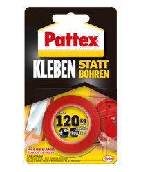 Pattex Kleben Statt Bohren Doppelseitiges Tape Adhesiva, Blister