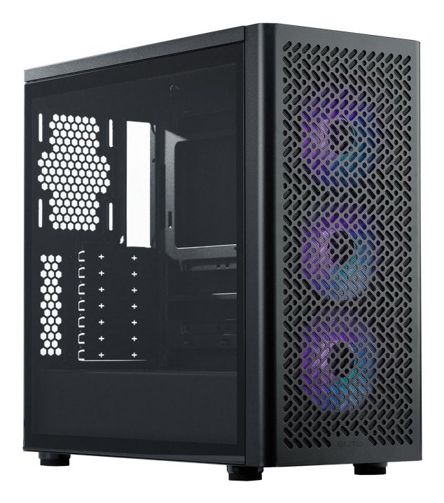 Cooler Master PC Case Elite 502 Midi Tower Black