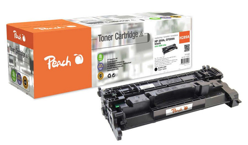 Peach Toner HP CF289A, NO.89A Black Remanufacturado