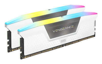 Corsair Memory Vengeance RGB DDR5 White CMHLEKIT2W-D5 — image 1