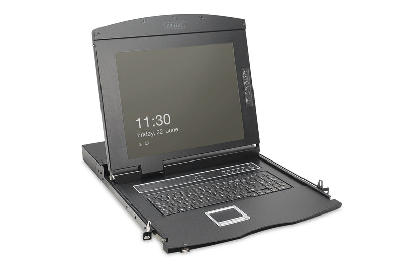 Console Modular With 19 TFT48,3CM 8PORT KVM Touch 8 X Hdmi, Resolution Hd, Keyboard Es