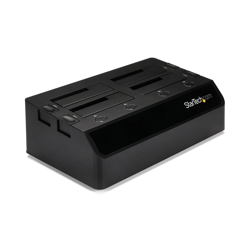 StarTech.com 4-BAY USB 3.0 To SATA Hard Drive Docking Station USB Hard Drive Dock External 2.53.5 SATA III (6G