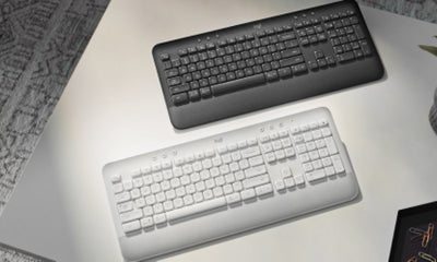 Logitech Keyboard Spanish K650 Signature Bluetooth QWERTY Graphite — image 1