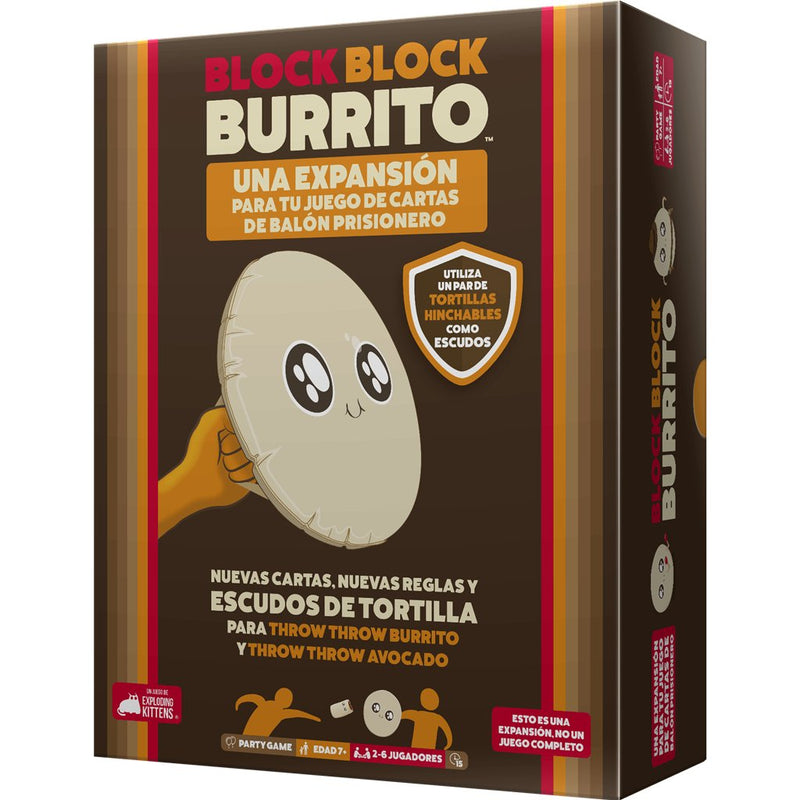 Set Of Desk Block Burrito Edad Recomendada 7 Years