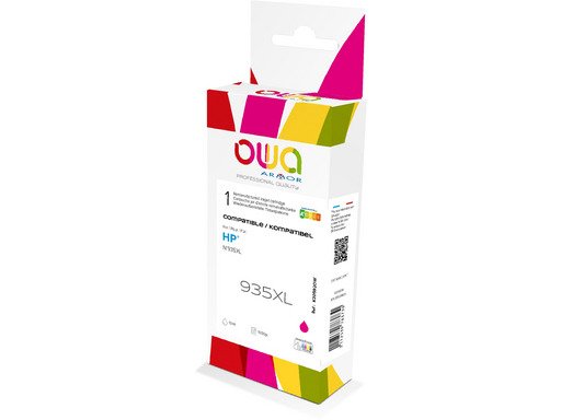 Owa Ink Compatible With HP 935XL M Magenta C2P25AE