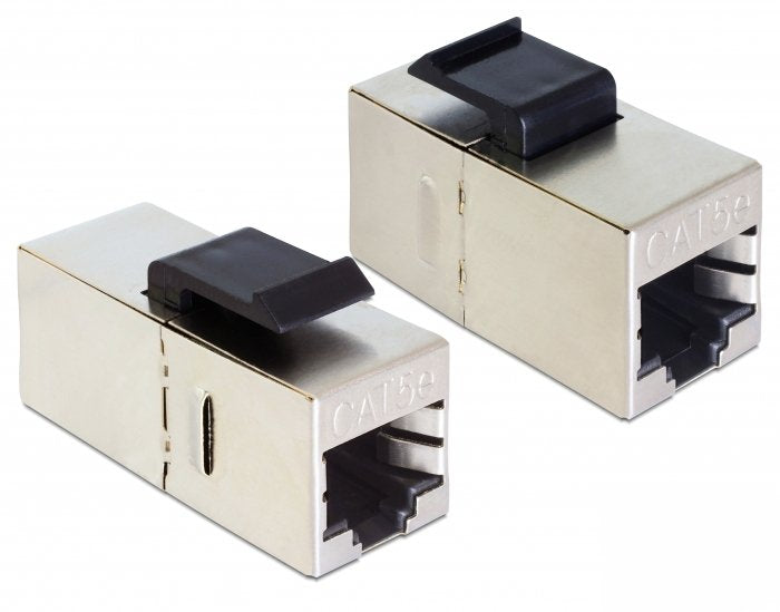 Keystone Modul RJ45 Buchse RJ45 Buchse CAT.5E Kompakt 25 Pcs