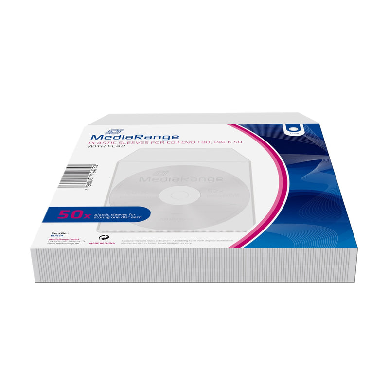 Mediarange BOX64 Case For Drives Ópticos 1 Drives Grey 50 Units