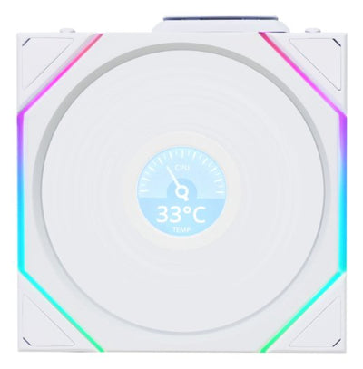 Lian Li Fan 120X120 Unifantl-lcd Wireless White R — image 1