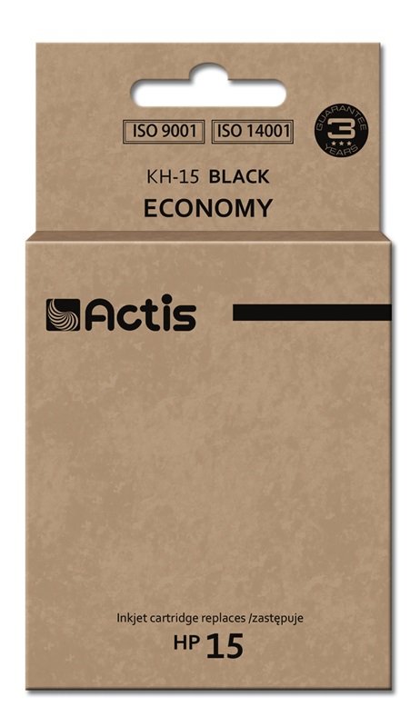 Actis Ink KH-15 Spare Part HP 15 C6615N - Standard - 44ML - Black