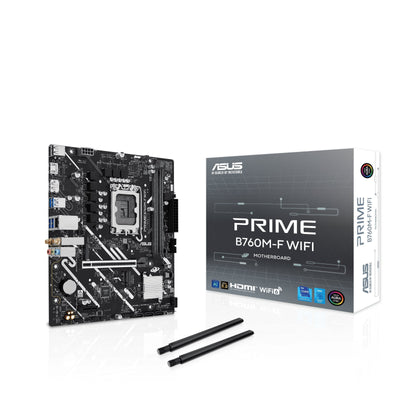 ASUS Motherboard Prime B760M-F Wi-Fi INTEL,1700,DDR5,MATX — image 1